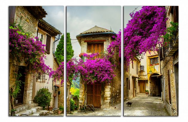 Obdelníkový obraz Provence