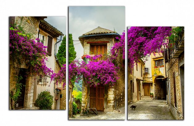 Obdelníkový obraz Provence
