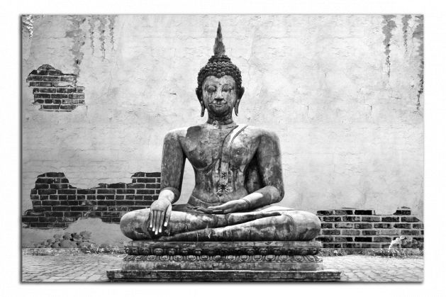 Obdelníkový obraz Budha sedící