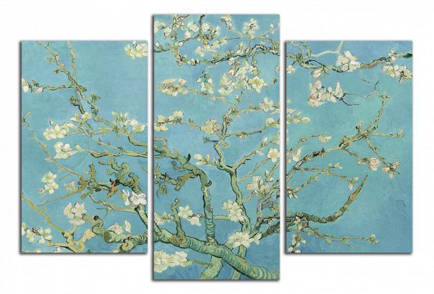 Obdelníkový obraz Mandlové květy - Van gogh